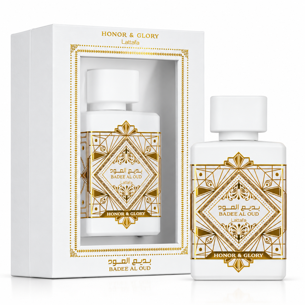 Lattafa Bade'e Al Oud Honor & Glory – Perfume Árabe Unisex 100 ml