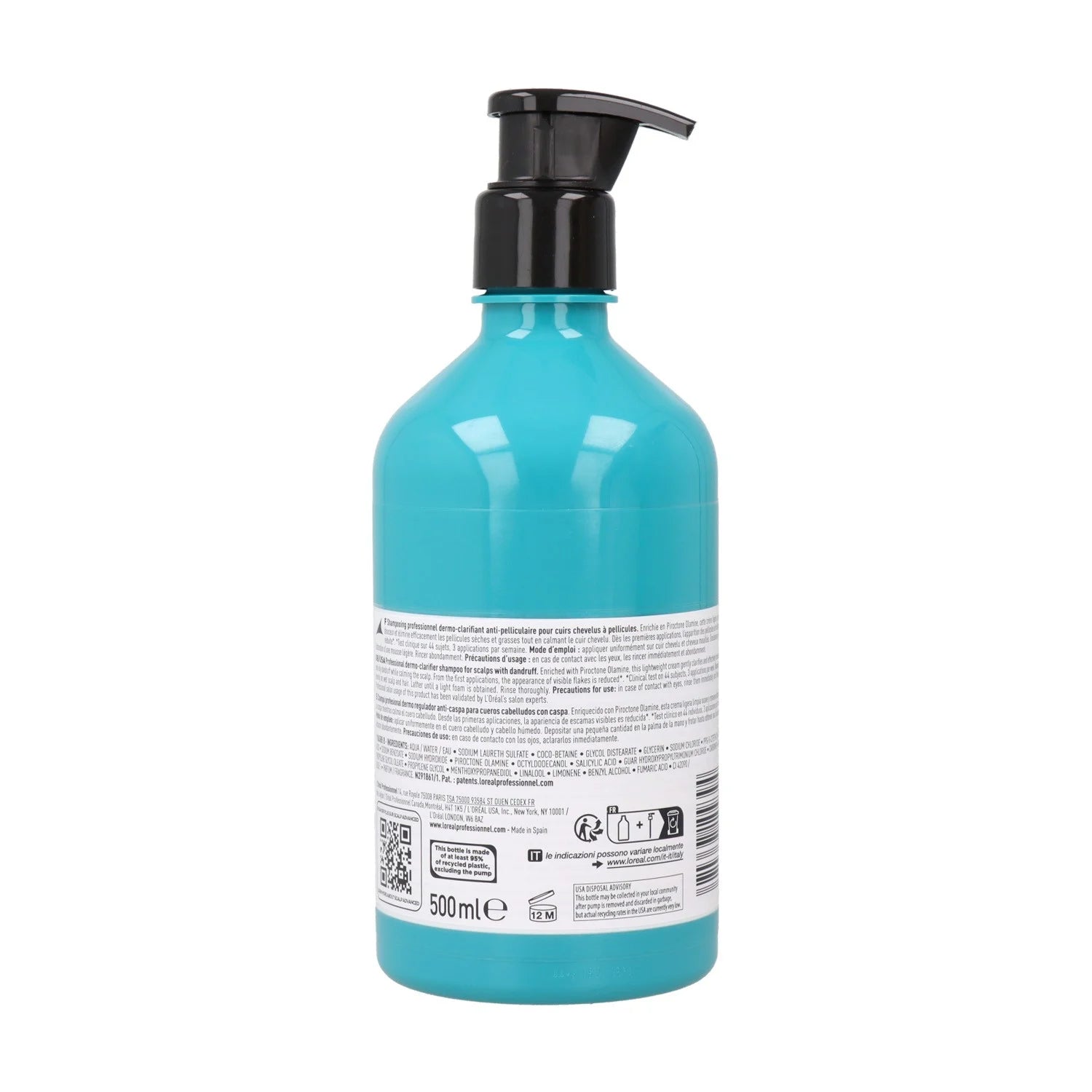L’Oréal Expert Scalp Advanced Anti-Caspa Champú 500 ml