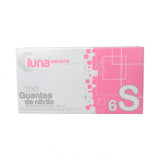 Guantes Nitrilo Negro Polvo Talla-S 100 Unidades