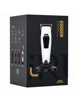 MÁQUINA CLIPPER 3000C TAPER BLANCA JRL, Inalámbrica para Barberos, máquina de cortar cabello, hair clipper, clipper profesional,cortadora