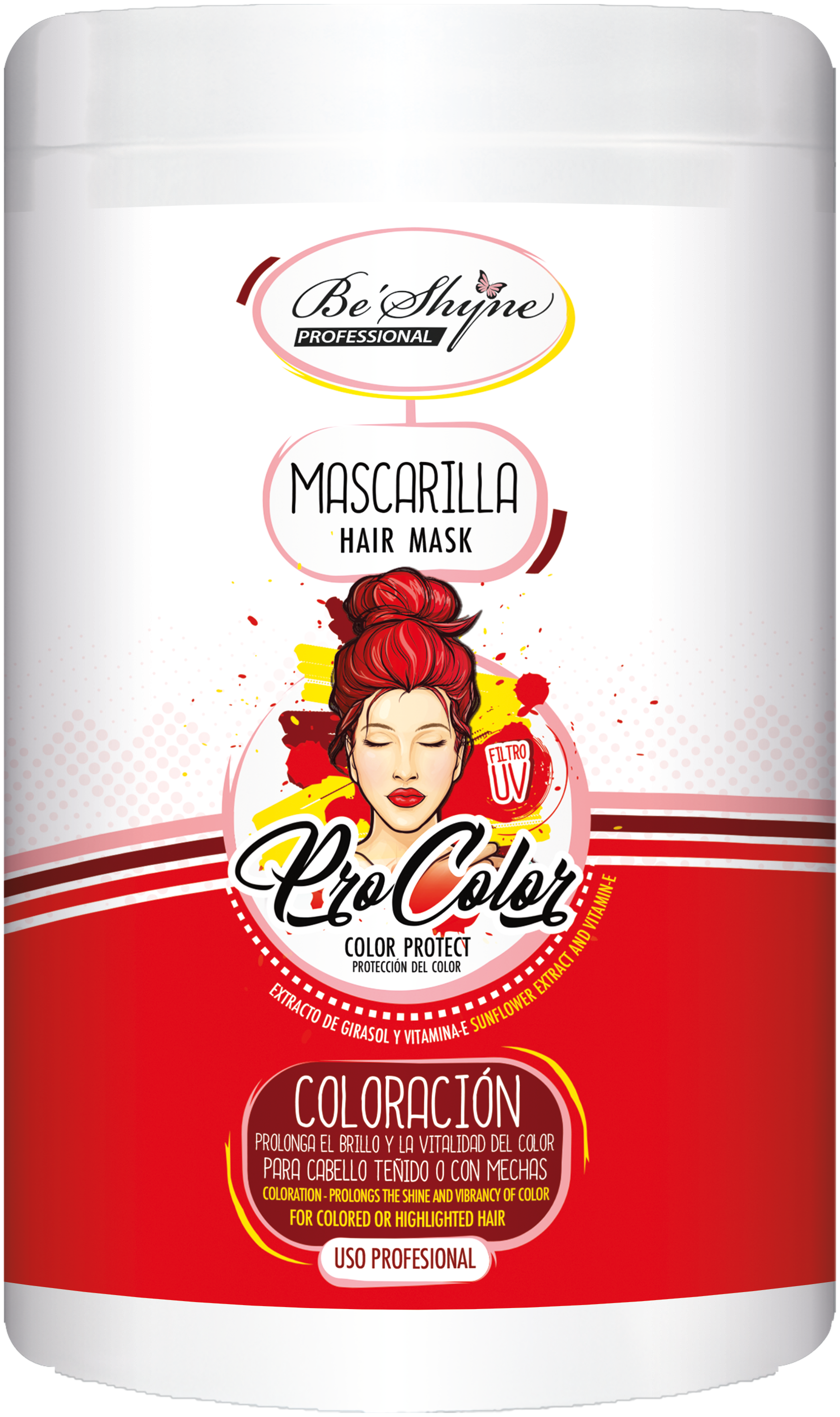 Be´Shyne® Mascarilla Pro Color  1kg.
