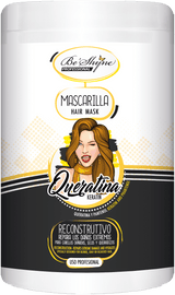 Be´Shyne – Mascarilla de Queratina para Cabello Dañado 1000ml