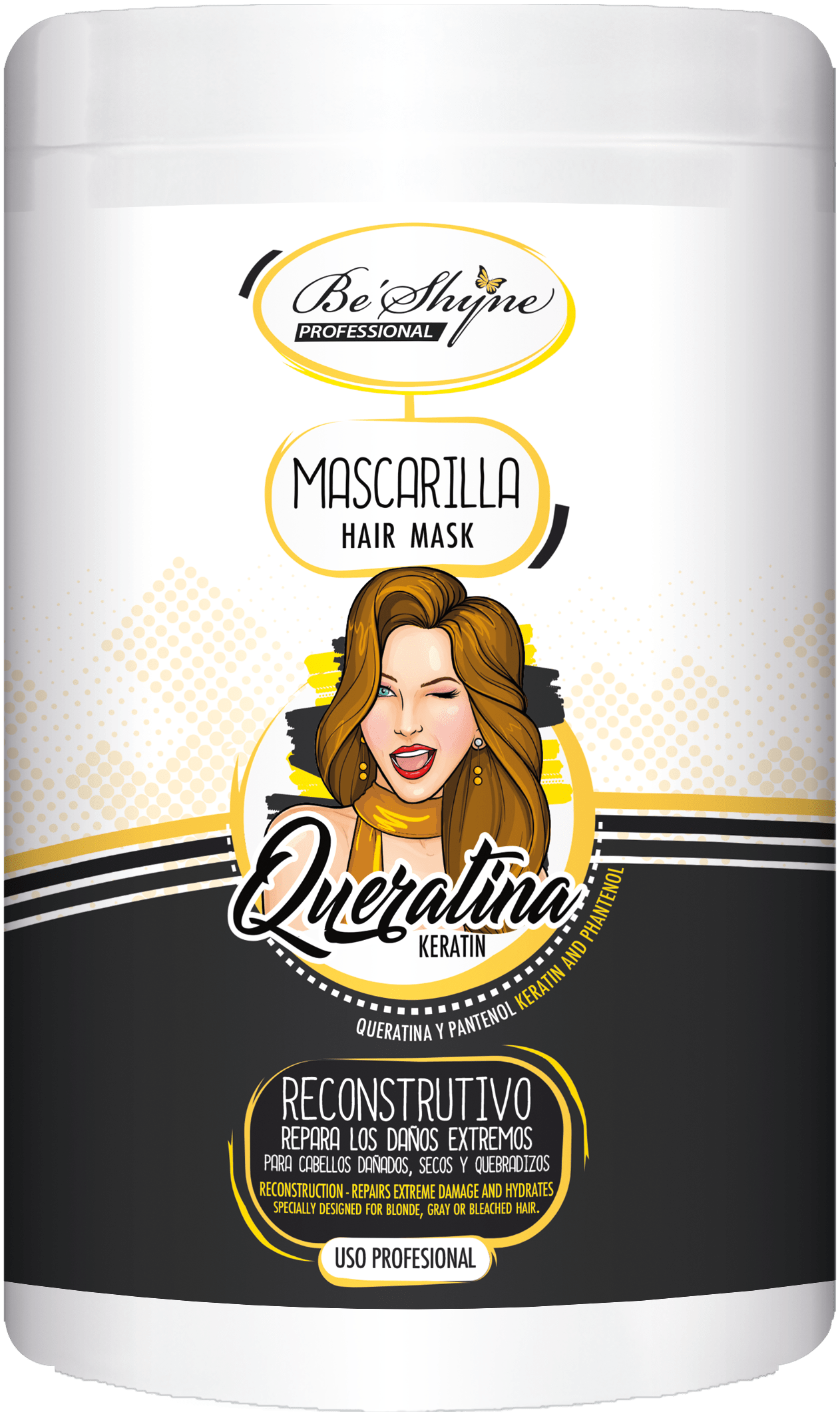 Be´Shyne, Mascarilla Keratina  1kg