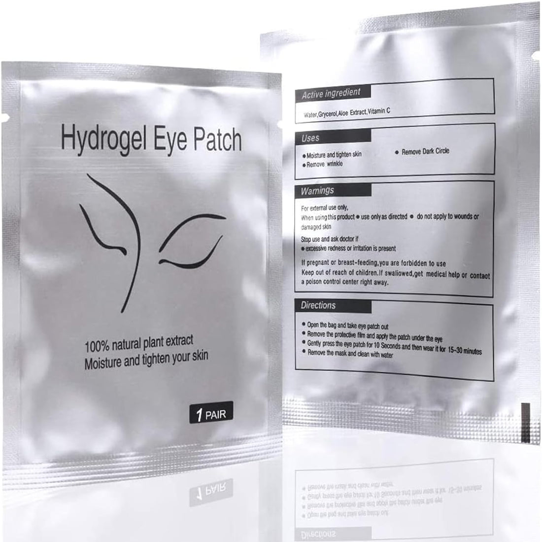Parches Ojos Extension de Pestañas 50pcs Parches Para Pestañas Eye Gel Pad Pegatinas Para Los Ojos Para el Injerto de Pestañas