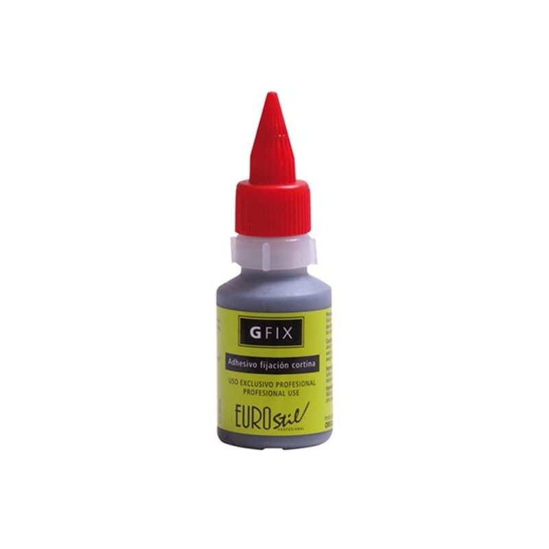Eurostil Adhesivo fijación para extensiones de  pelo color negro GFIX 50 ml