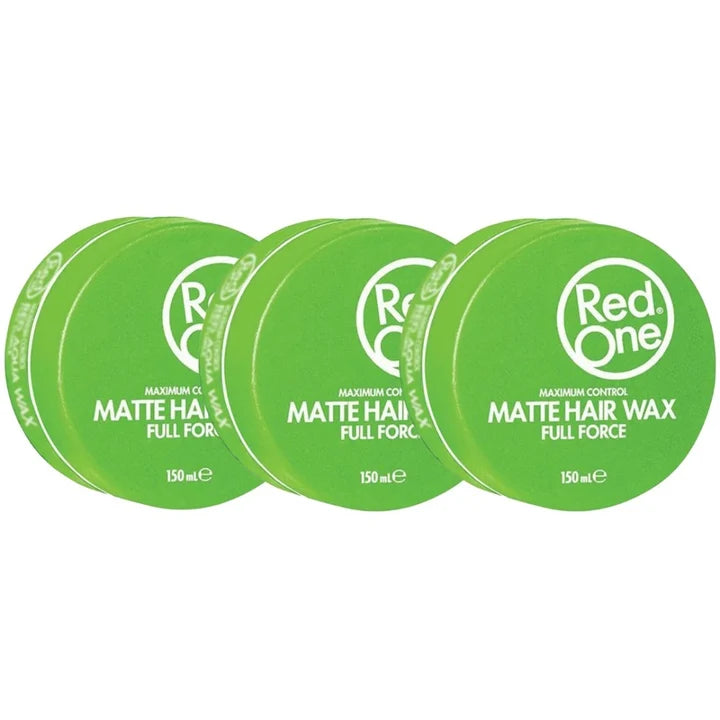 Cera para el cabello Red One Matte verde moldeadora 150 ml
