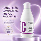 Salerm – Champú para Canas y Cabellos Rubios 300 ml