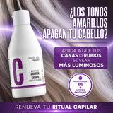 Salerm – Champú para Canas y Cabellos Rubios 300 ml
