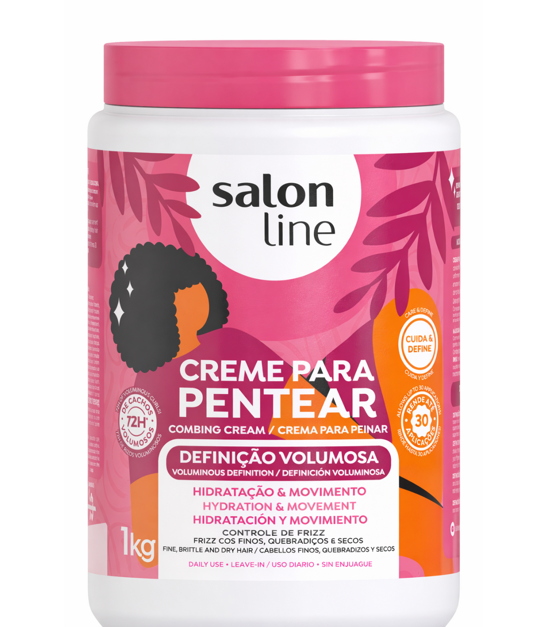Salon Line – Crema para Peinar Rizos para Definición y Volumen 1 kg