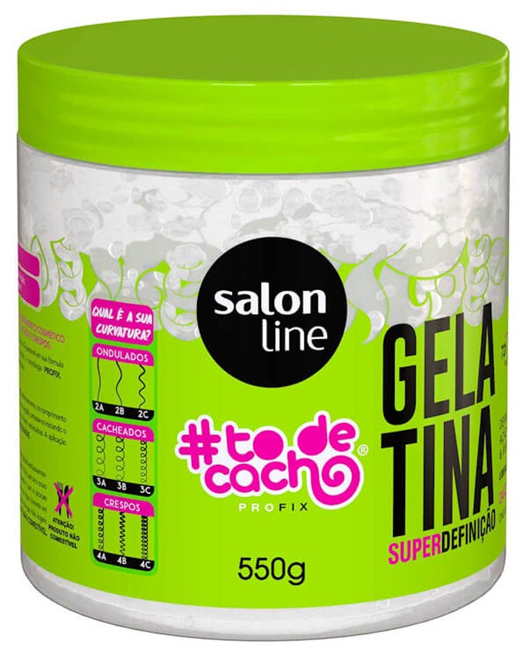 Salon Line – Gelatina para Cabello Rizado de Alta Definición 550 g