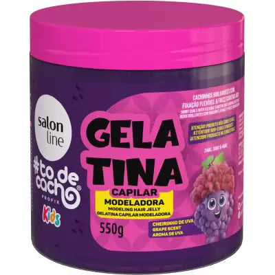Salon Line  Kids Gelatina Moldeadora de Uva 550gr