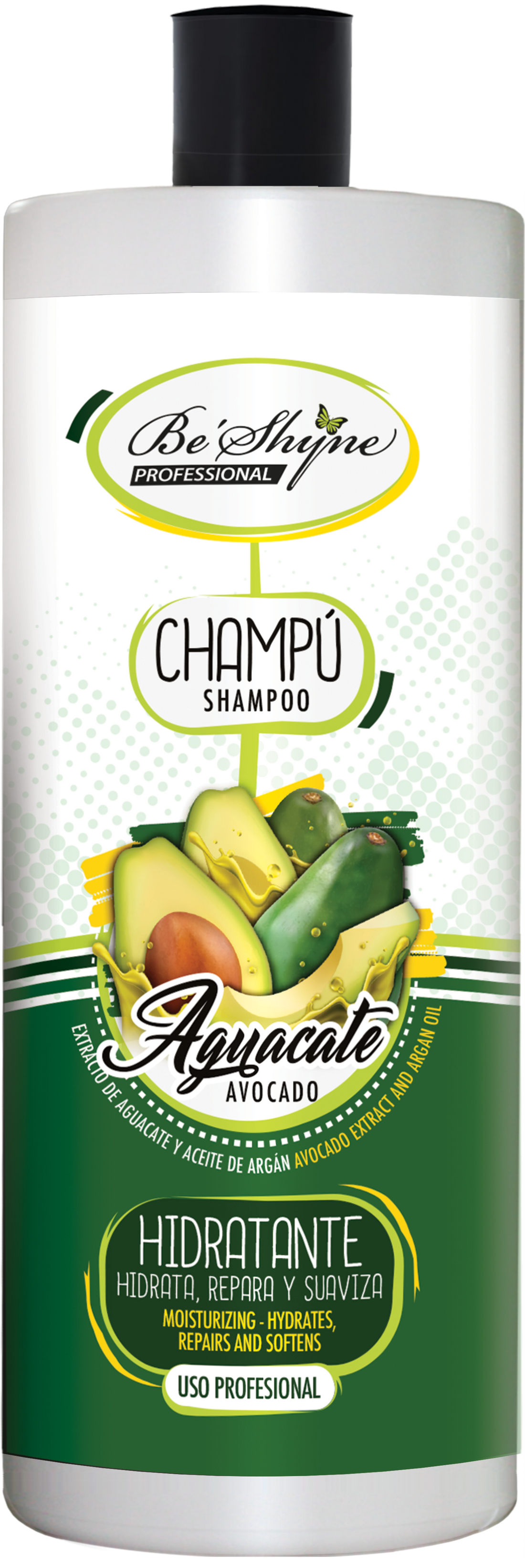 BE SHYNE AVOCADO SHAMPOO 1000ML