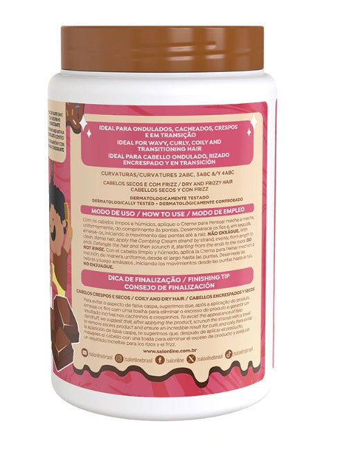 Salon Line – Crema para Peinar Infantil para Rizos Nutridos 1 kg